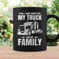 Funny Trucker Gifts Men Truck Driver Husband Semi Trailer Coffee Mug Gifts ideas