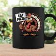 Turkey Eat Pizza Pizza Lovers Thanksgiving Humor Coffee Mug Gifts ideas