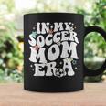 Vintage In My Soccer Mom Era Football Mama Groovy Life Coffee Mug Gifts ideas