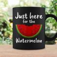 Funny Watermelon Design For Men Women Watermelon Wedge Fruit Coffee Mug Gifts ideas