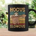 Witch Sloth Lazy Cute Animal Halloween Hocus Slowcus Halloween Coffee Mug Gifts ideas