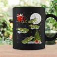 Xmas Lighting Tree Santa Riding Alligator Christmas Coffee Mug Gifts ideas