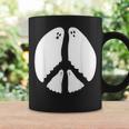 Ghost Peace Sign Coffee Mug Gifts ideas
