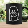 Ghost Reading Book Pocket Halloween Costume Bookworm Teacher Gifts For Teacher Funny Gifts Coffee Mug Gifts ideas