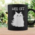 Gifts For Cat Lovers - Women Men Funny Meow Cat Hiss Off Coffee Mug Gifts ideas