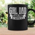 Girl Dad Officially Outnumbered Funny Dad Of Girls Daddy Coffee Mug Gifts ideas