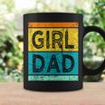 Girl Dad With Daughters Hashtag For Men Gift For Mens Funny Gifts For Dad Coffee Mug Gifts ideas
