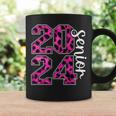 Girls Senior Class Of 2024 Leopard Print School Seniors 24 Coffee Mug Gifts ideas
