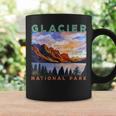 Glacier National Park Retro Us Montana Vintage Parks Coffee Mug Gifts ideas