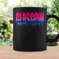 Glasgow Bisexual Flag Pride Support City Coffee Mug Gifts ideas