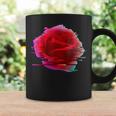 Glitch Rose Vaporwave Aesthetic Trippy Floral Psychedelic Coffee Mug Gifts ideas