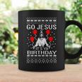 Go Jesus Ugly Christmas Sweater Coffee Mug Gifts ideas