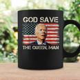 God Save The Queen Man Funny Joe Biden Coffee Mug Gifts ideas