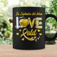 Gold Love In September We Wear Gold Teacher Childhood Cancer Coffee Mug Gifts ideas