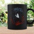Gothic Halloween Vintage Floral Ghost In Forest Coffee Mug Gifts ideas
