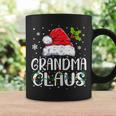 Grandma Claus Xmas Santa Matching Family Christmas Pajamas Coffee Mug Gifts ideas