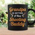 Grandpa Is Getting A New Shooting Buddy - For New Grandpas Coffee Mug Gifts ideas