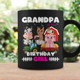 Grandpa Of The Birthday Girl Barnyard Farm Animals Tractor Coffee Mug Gifts ideas