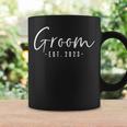 Groom Est 2023 Future Husband Engaged Him Engagement Coffee Mug Gifts ideas
