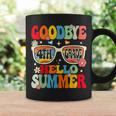 Groovy Goodbye 4Th Grade Graduation Hello Summer Kids Coffee Mug Gifts ideas