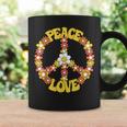 Groovy Peace Hippie Love Sign Love Flower World Peace Day Coffee Mug Gifts ideas