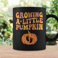 Growing A Little Pumpkin Pregnancy Announcement Halloween Coffee Mug Gifts ideas