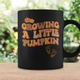 Growing A Little Pumpkin Thanksgiving Pregnancy Announcement Coffee Mug Gifts ideas