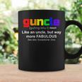 Guncle - Gift For Gay Uncle Lgbt Pride Coffee Mug Gifts ideas