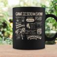 Halloween Horror Movie Scream Show Frankenstein And Dracula Halloween Coffee Mug Gifts ideas