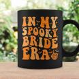 Halloween In My Spooky Bride Era Groovy Wedding Bachelorette Coffee Mug Gifts ideas