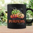Happiest Pumpkin In The Patch Horror Scary Halloween Scary Halloween Coffee Mug Gifts ideas