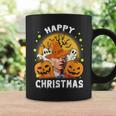 Happy Christmas Joe Biden Confused Halloween Pumpkin Coffee Mug Gifts ideas