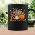 Happy Fall Y'all Pumpkin Butterfly Autumn Thanksgiving Retro Coffee Mug Gifts ideas