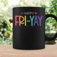 Happy Fri-Yay Friday Teacher Life Happy Friday Coffee Mug Gifts ideas