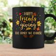 Happy Friendsgiving Friends & Family Fall Thanksgiving Coffee Mug Gifts ideas