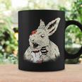 Happy Halloween Horror Bunny Costume Creepy Easter Rabbit Happy Halloween Coffee Mug Gifts ideas