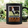 Head Honcho Vintage Rooster Illustration Perfect Boss Coffee Mug Gifts ideas