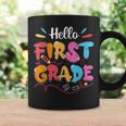 Hello 1St Grade Back To School First Grade Teachers Students Coffee Mug Gifts ideas