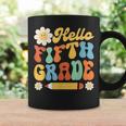 Hello Fifth 5Th Grade Back To School Teachers Kids Girls Coffee Mug Gifts ideas