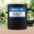Hello I'm Horny Adult Humor Coffee Mug Gifts ideas