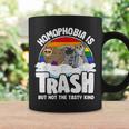 Homophobia Is Trash Gay Pride Raccoon Opossum Ally Lgbt Coffee Mug Gifts ideas