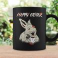 Horror Movie Lover Easter Bunny Bloody Gore Zombie Egg Easter Coffee Mug Gifts ideas