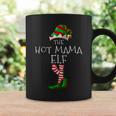 Hot Mama Elf Group Christmas Pajama Party Coffee Mug Gifts ideas