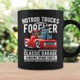 Hotrod Trucks Forever Cartoon Classic Truck Design Coffee Mug Gifts ideas