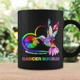 Hummingbird Whatever Color Cancer Sucks Fight Cancer Ribbons Coffee Mug Gifts ideas