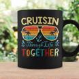 Husband Wife Cruise Vacation Cruisin' Through Life Together Coffee Mug Gifts ideas