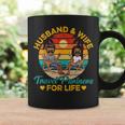 Husband-Wife Travel Partners For Life Beach Summer Dark Coffee Mug Gifts ideas
