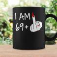 I Am 69 Plus 1 Middle Finger 70Th Birthday Women Mothers Day Coffee Mug Gifts ideas