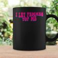 I Let Femmes Top Me Funny Lesbian Bisexual Pride Month Coffee Mug Gifts ideas