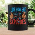 I Like How He Bangs Fireworks Funny 4Th Of July Couple Coffee Mug Gifts ideas